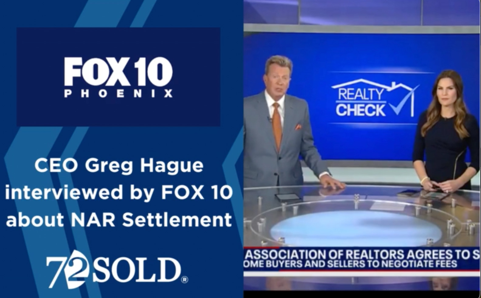 72SOLD CEO on FOX News discussing NAR Settlement